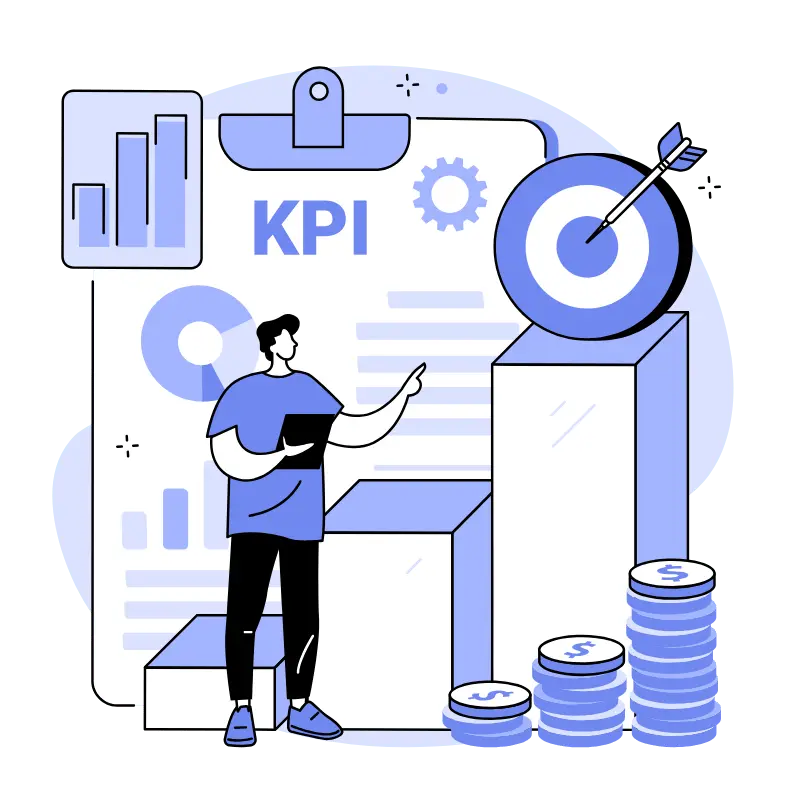 dessin correspondant à un audit seo concurrentiel