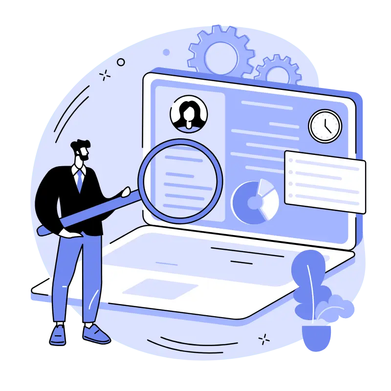 dessin correspondant à une audit seo de contenu